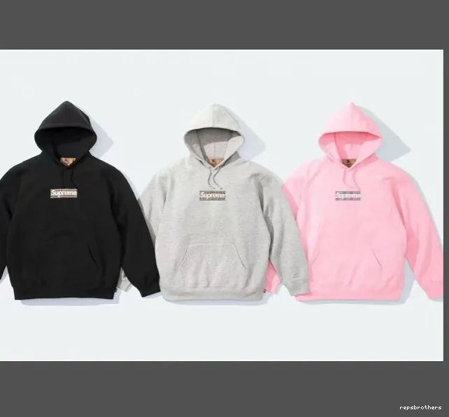 XL Black Hoodie L M Grey 22SS S Box Bogo Logo 0823
